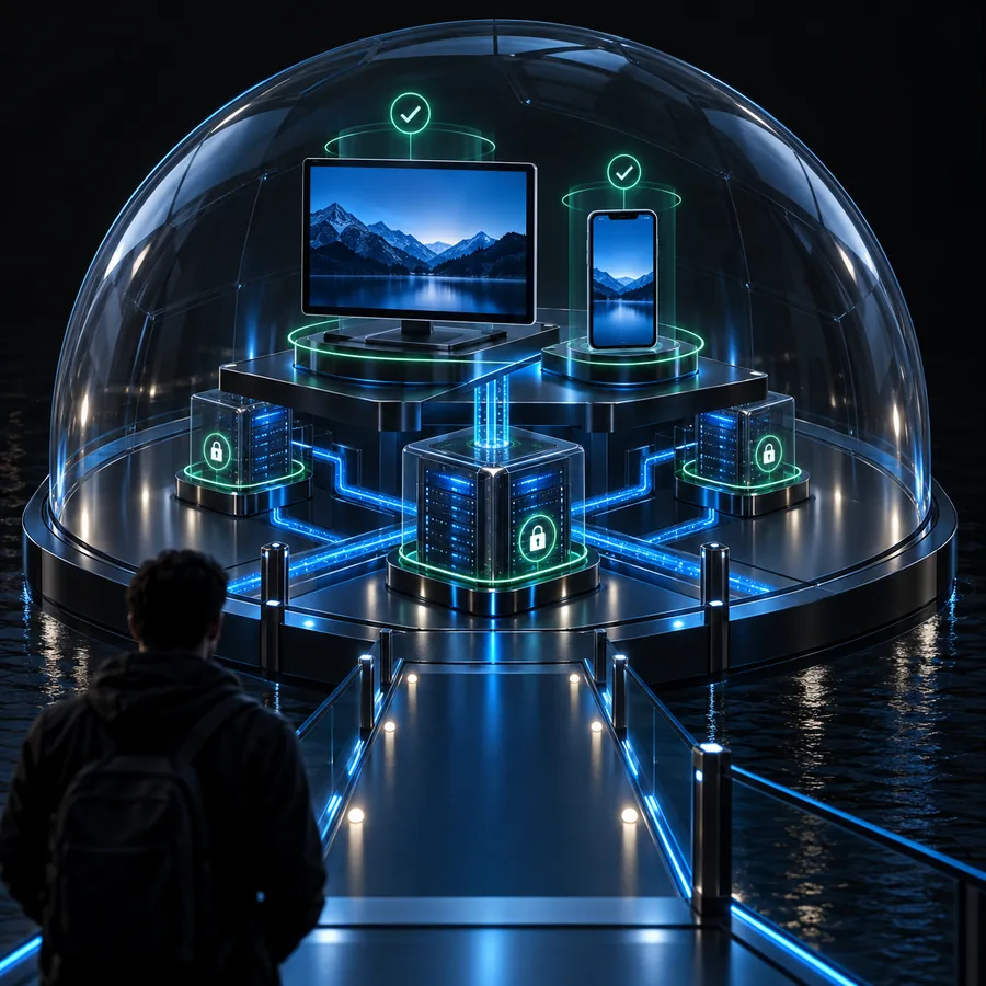Vibe Code feature visual illustrating iteration on an interface