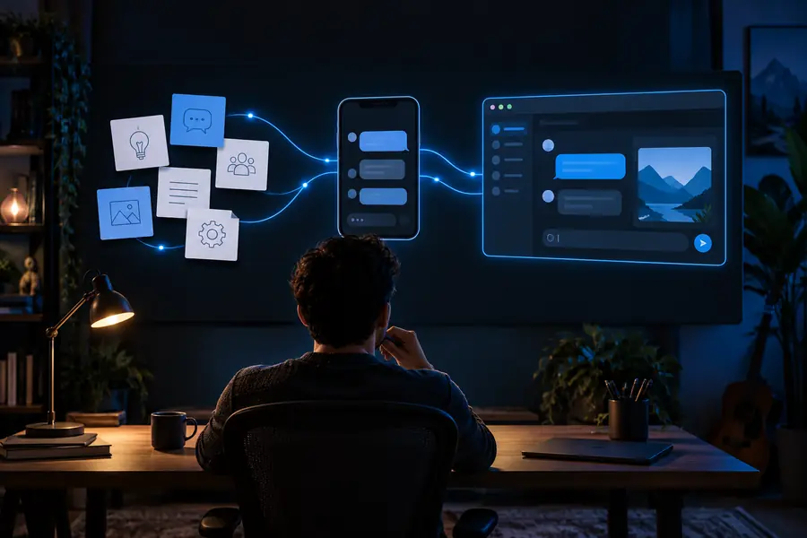 Illustration of an app-builder result